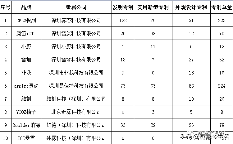 十大电子烟品牌专利暗战(图2)