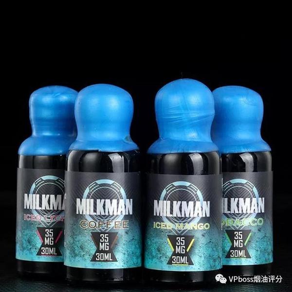 「VPboss烟油评分」——MILKMAN蓝帽尼古丁盐小烟烟油(图1)