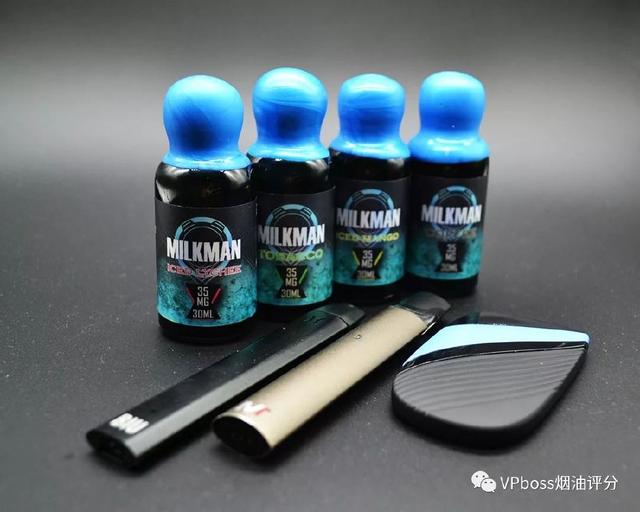 「VPboss烟油评分」——MILKMAN蓝帽尼古丁盐小烟烟油(图7)