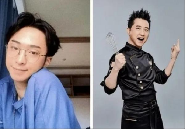 伊能静儿子现身台北买女装，兰花指太抢眼，街边抽烟熟练像他爸(图6)