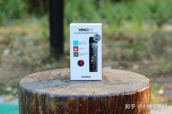 带屏幕可控制的电子烟，VOOPOO旗下新品体验，手动气动双吸模式(图3)