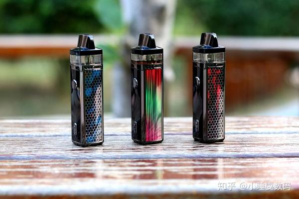 带屏幕可控制的电子烟，VOOPOO旗下新品体验，手动气动双吸模式(图5)