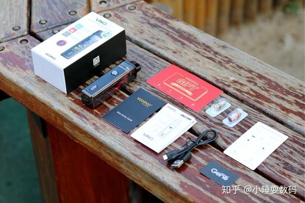 带屏幕可控制的电子烟，VOOPOO旗下新品体验，手动气动双吸模式(图4)