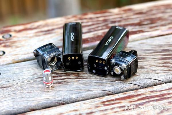 带屏幕可控制的电子烟，VOOPOO旗下新品体验，手动气动双吸模式(图7)