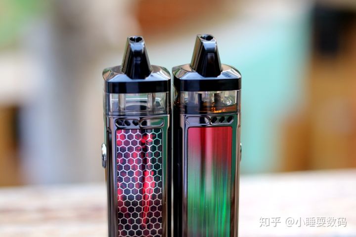 带屏幕可控制的电子烟，VOOPOO旗下新品体验，手动气动双吸模式(图8)