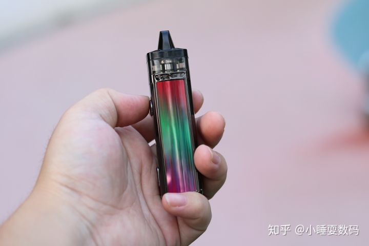 带屏幕可控制的电子烟，VOOPOO旗下新品体验，手动气动双吸模式(图16)