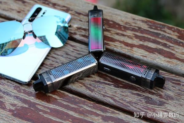 带屏幕可控制的电子烟，VOOPOO旗下新品体验，手动气动双吸模式(图17)