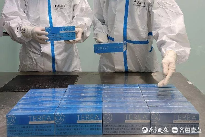 携带25盒5000支电子烟入境,一旅客青岛机场被查(图1)