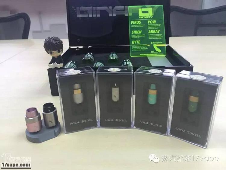美国cov电子烟RH雾化器开箱测评