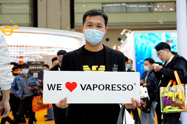 VAPORESSO亮相2021IECIE电子烟产业博览会(图6)